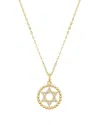 Sabrina Designs 14k 0.13 Ct. Tw. Diamond Star Of David Necklace