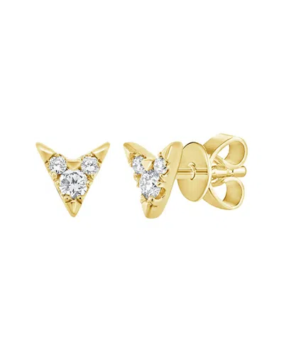 Sabrina Designs 14k 0.13 Ct. Tw. Diamond Stud Earrings In Gold