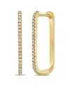 Sabrina Designs 14k 0.14 Ct. Tw. Diamond Hoops