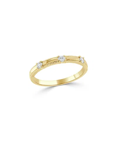 Sabrina Designs 14k 0.15 Ct. Tw. Diamond Band Ring In Gold