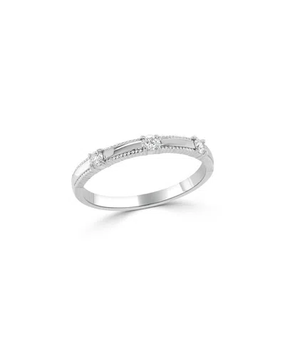 Sabrina Designs 14k 0.15 Ct. Tw. Diamond Band Ring In Metallic