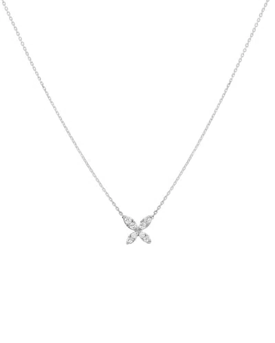 Sabrina Designs 14k 0.16 Ct. Tw. Diamond Butterfly Necklace