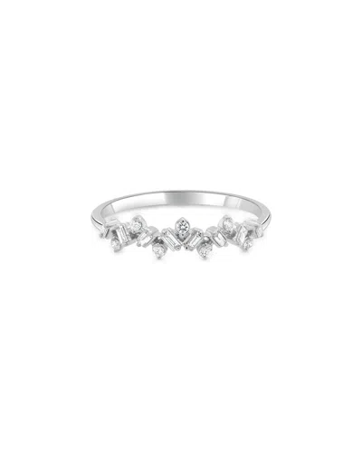 Sabrina Designs 14k 0.16 Ct. Tw. Diamond Ring In White