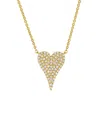 Sabrina Designs 14k 0.17 Ct. Tw. Diamond Heart Necklace