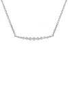 Sabrina Designs 14k 0.18 Ct. Tw. Diamond Bar Necklace