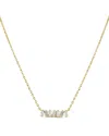 Sabrina Designs 14k 0.18 Ct. Tw. Diamond Bar Necklace In Gold