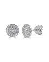 Sabrina Designs 14k 0.18 Ct. Tw. Diamond Disc Studs