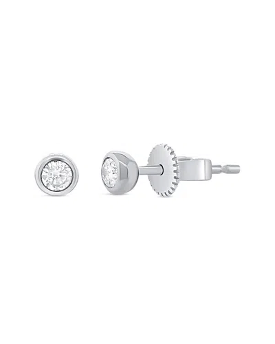 Sabrina Designs 14k 0.18 Ct. Tw. Diamond Studs In Metallic