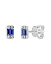 Sabrina Designs 14k 0.19 Ct. Tw. Diamond & Sapphire Tiny Studs