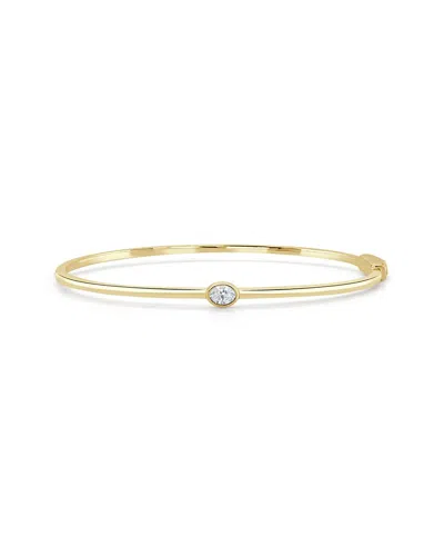Sabrina Designs 14k 0.19 Ct. Tw. Diamond Bangle Bracelet In Gold
