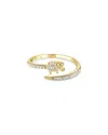 Sabrina Designs 14k 0.19 Ct. Tw. Diamond Elephant Crossover Ring In Gold