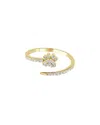 Sabrina Designs 14k 0.20 Ct. Tw. Diamond Open Ring
