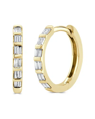Sabrina Designs 14k 0.21 Ct. Tw. Diamond Huggie Earring In Gold