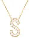 Sabrina Designs 14k 0.21 Ct. Tw. Diamond S Initial Pendant