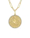 Sabrina Designs 14k 0.21 Ct. Tw. Diamond Zodiac Scorpio Necklace