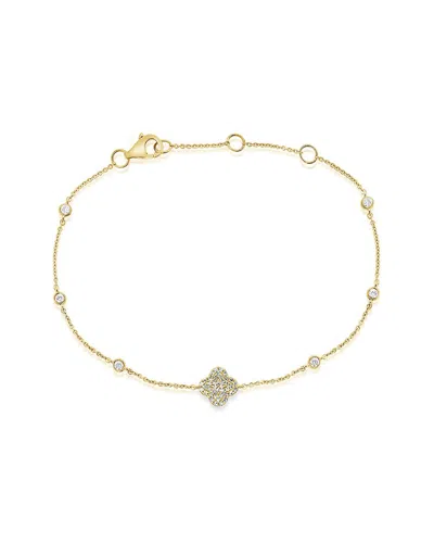 Sabrina Designs 14k 0.22 Ct. Tw. Diamond Bracelet In Gold
