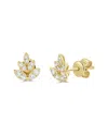 Sabrina Designs 14k 0.22 Ct. Tw. Diamond Floral Studs