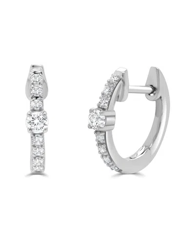 Sabrina Designs 14k 0.22 Ct. Tw. Diamond Huggie Earrings