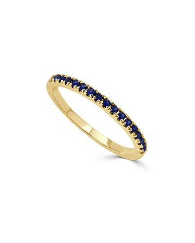 Sabrina Designs 14k 0.23 Ct. Tw. Sapphire Stackable Half-eternity Birthstone Ring In Gold