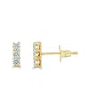 Sabrina Designs 14k 0.24 Ct. Tw. Diamond Bar Earrings