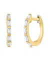 Sabrina Designs 14k 0.24 Ct. Tw. Diamond Huggie Earrings