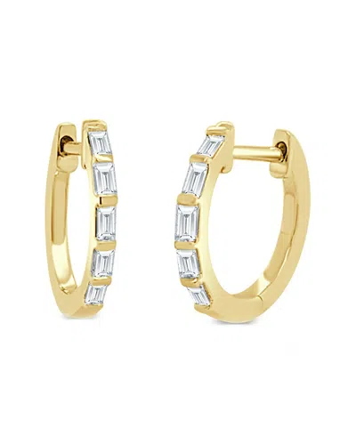 Sabrina Designs 14k 0.24 Ct. Tw. Diamond Huggie Earrings In Gold