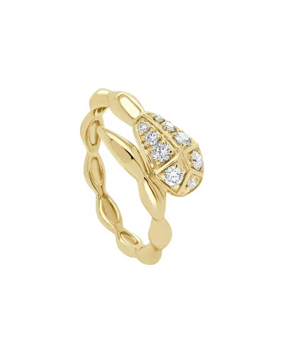 Sabrina Designs 14k 0.24 Ct. Tw. Diamond Snake Ring