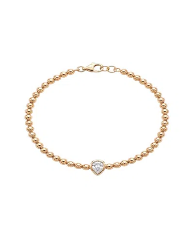Sabrina Designs 14k 0.24 Ct. Tw. Diamond Stackable Bracelet In Transparent