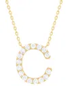 Sabrina Designs 14k 0.25 Ct. Tw. Diamond C Initial Pendant