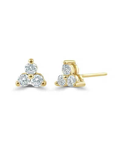 Sabrina Designs 14k 0.25 Ct. Tw. Diamond Cluster Studs In Gold