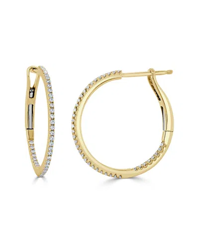 Sabrina Designs 14k 0.25 Ct. Tw. Diamond Hoops In Gold