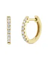 Sabrina Designs 14k 0.17 Ct. Tw. Diamond Hoop Earrings