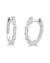 Sabrina Designs 14k 0.24 Ct. Tw. Diamond Huggie Earrings