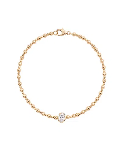 Sabrina Designs 14k 0.25 Ct. Tw. Diamond Stackable Bracelet In Transparent