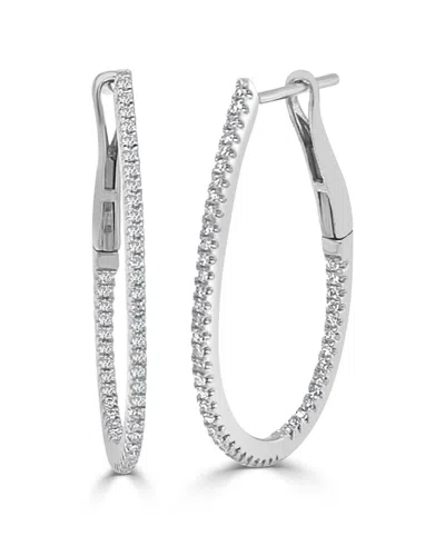 Sabrina Designs 14k 0.26 Ct. Tw. Diamond Hoops
