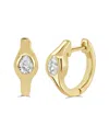 Sabrina Designs 14k 0.32 Ct. Tw. Diamond Huggie Earrings