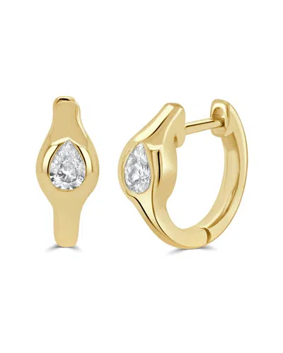 SABRINA DESIGNS SABRINA DESIGNS 14K 0.26 CT. TW. DIAMOND HUGGIE EARRINGS