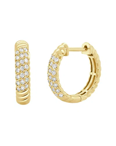 Sabrina Designs 14k 0.26 Ct. Tw. Diamond Huggie Earrings In Gold
