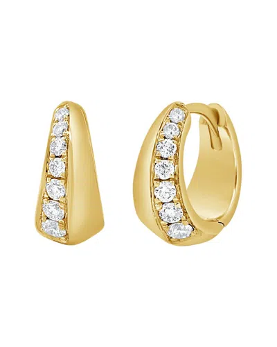Sabrina Designs 14k 0.26 Ct. Tw. Diamond Huggie Earrings In Gold