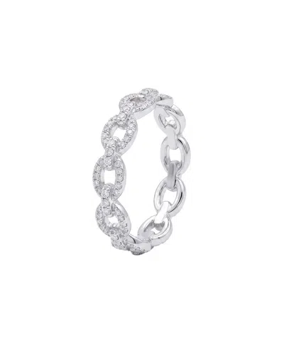 Sabrina Designs 14k 0.27 Ct. Tw. Diamond Link Ring In Metallic