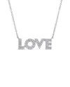 Sabrina Designs 14k 0.27 Ct. Tw. Diamond Love Necklace