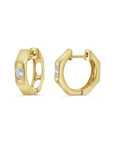 Sabrina Designs 14k 0.28 Ct. Tw. Diamond Hoop Earrings In Gold