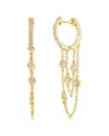 Sabrina Designs 14k 0.29 Ct. Tw. Diamond Dangle Earrings