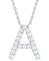 Sabrina Designs 14k 0.30 Ct. Tw. Diamond A Initial Pendant