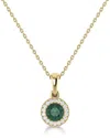 Sabrina Designs 14k 0.35 Ct. Tw. Diamond & Alexandrite Pendant