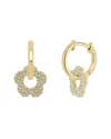 Sabrina Designs 14k 0.30 Ct. Tw. Diamond Dangle Flower Earrings In Gold