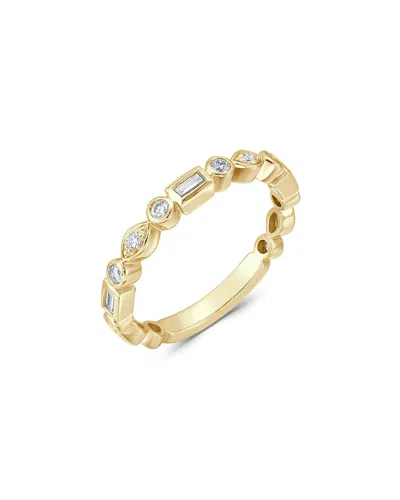 Sabrina Designs 14k 0.30 Ct. Tw. Diamond Half-eternity Ring In Gold
