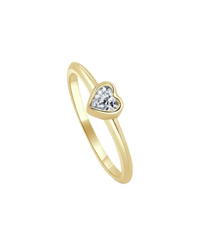 Sabrina Designs 14k 0.30 Ct. Tw. Diamond Heart Solitaire Ring In Gold