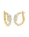 Sabrina Designs 14k 0.30 Ct. Tw. Diamond Hoop Earrings