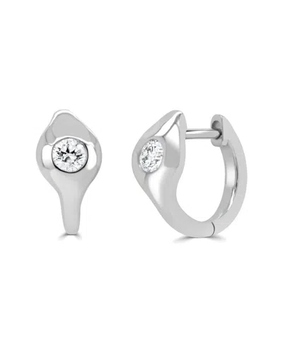 Sabrina Designs 14k 0.30 Ct. Tw. Diamond Huggie Earrings